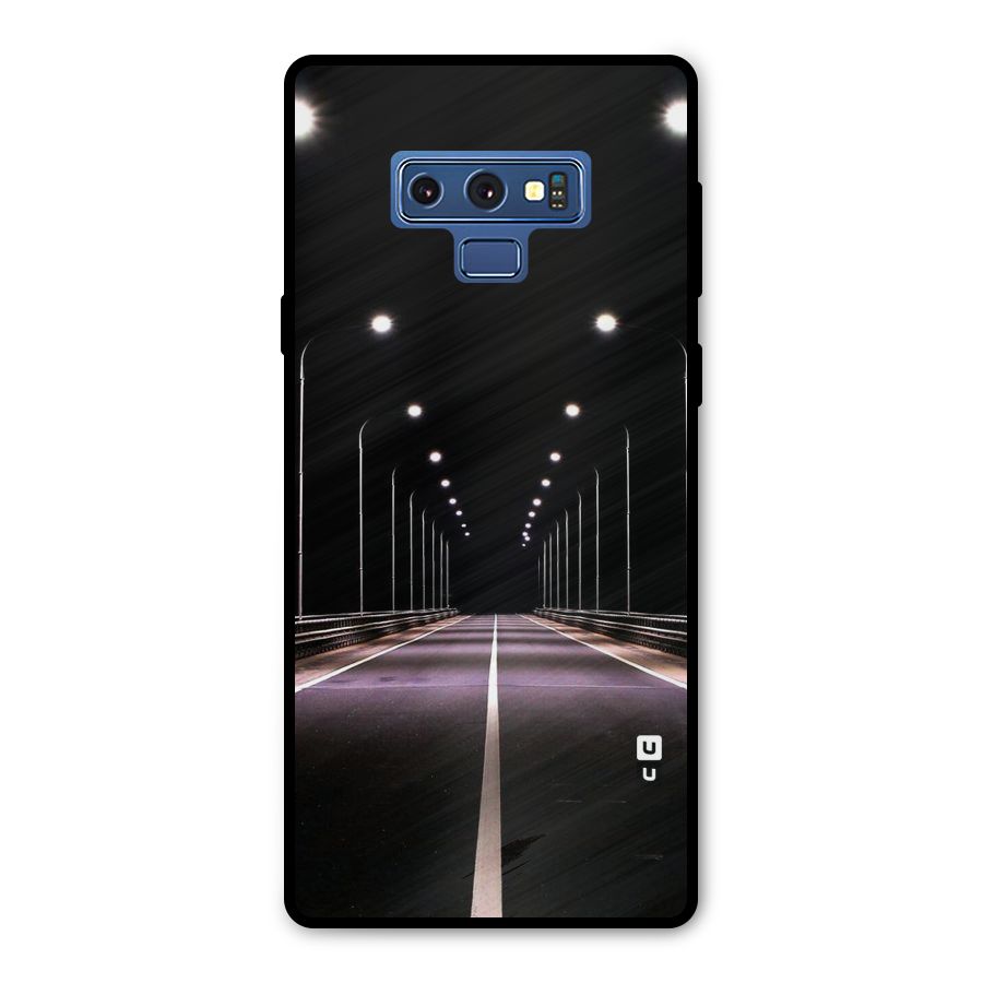 Street Light Metal Back Case for Galaxy Note 9