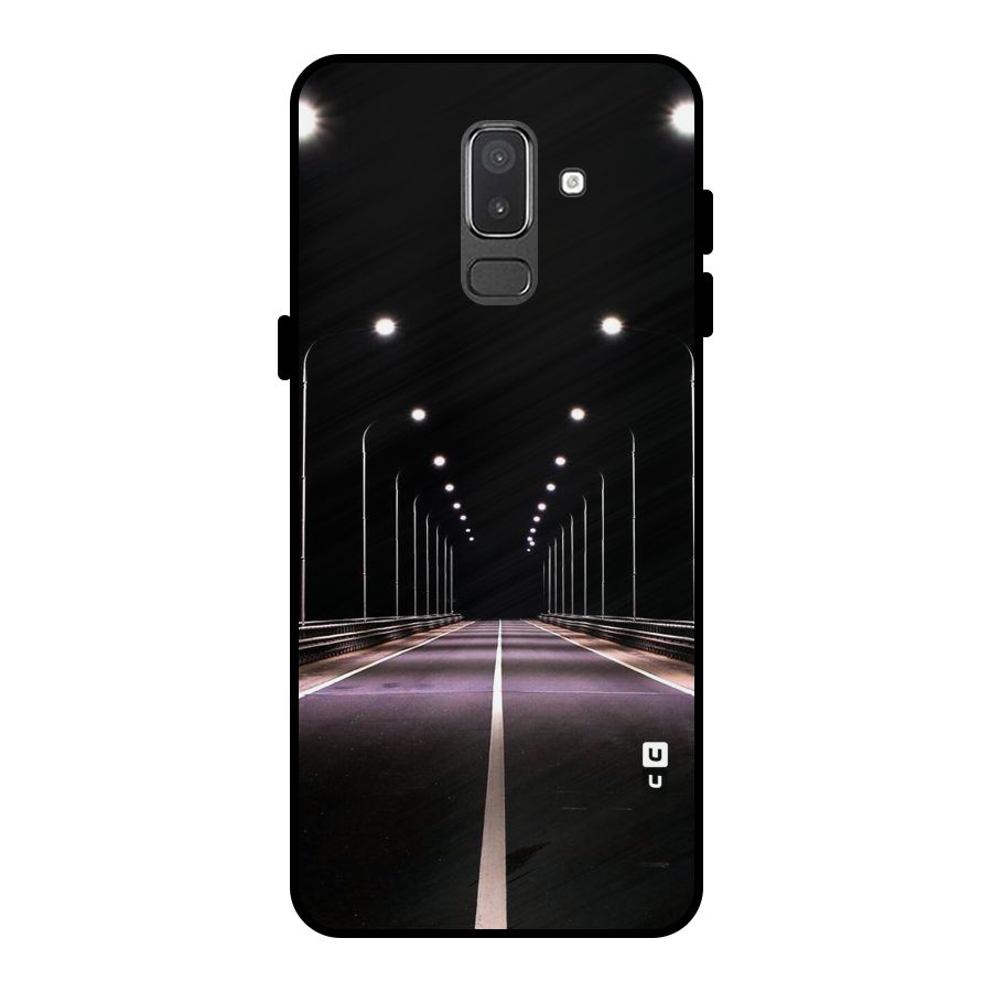 Street Light Metal Back Case for Galaxy On8 (2018)