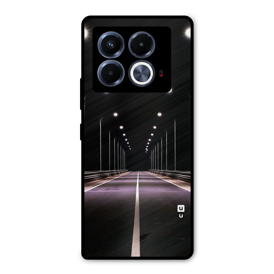 Street Light Metal Back Case for Infinix Note 40 5G