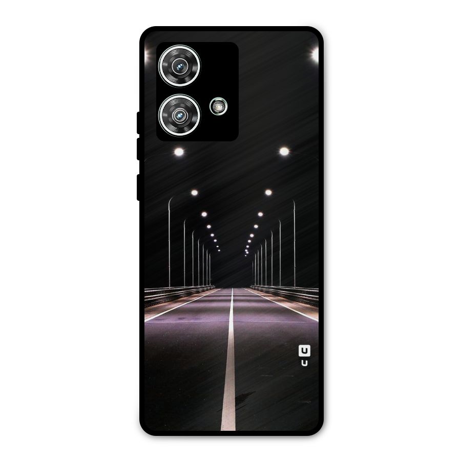 Street Light Metal Back Case for Motorola Edge 40 Neo