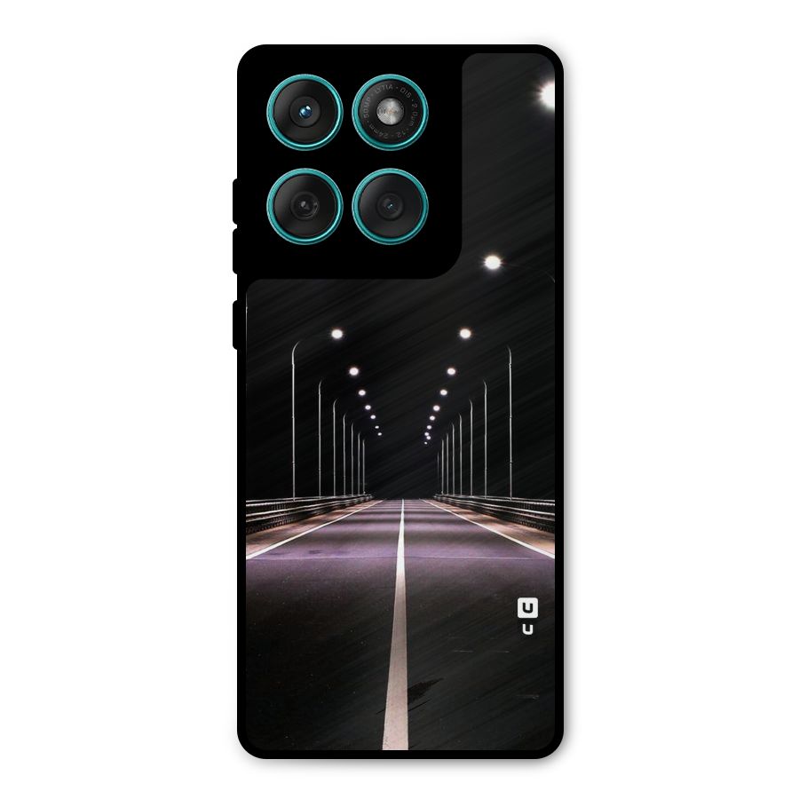 Street Light Metal Back Case for Motorola Edge 60 Fusion