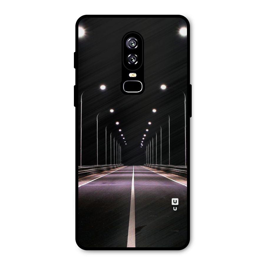 Street Light Metal Back Case for OnePlus 6
