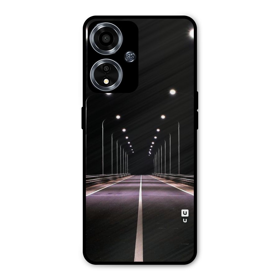 Street Light Metal Back Case for Oppo A59