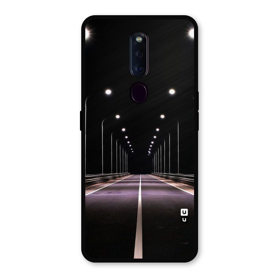 Street Light Metal Back Case for Oppo F11 Pro