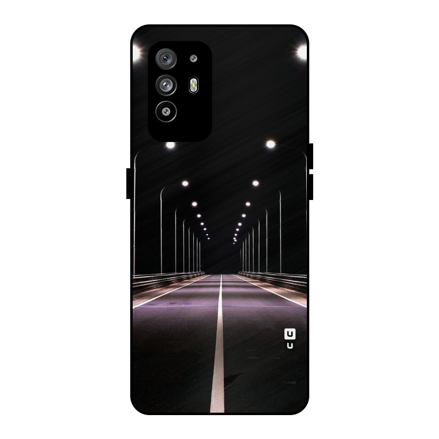Street Light Metal Back Case for Oppo F19 Pro Plus 5G