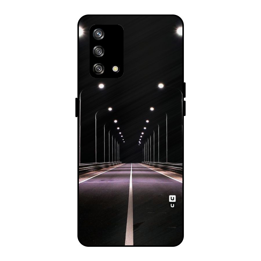 Street Light Metal Back Case for Oppo F19s