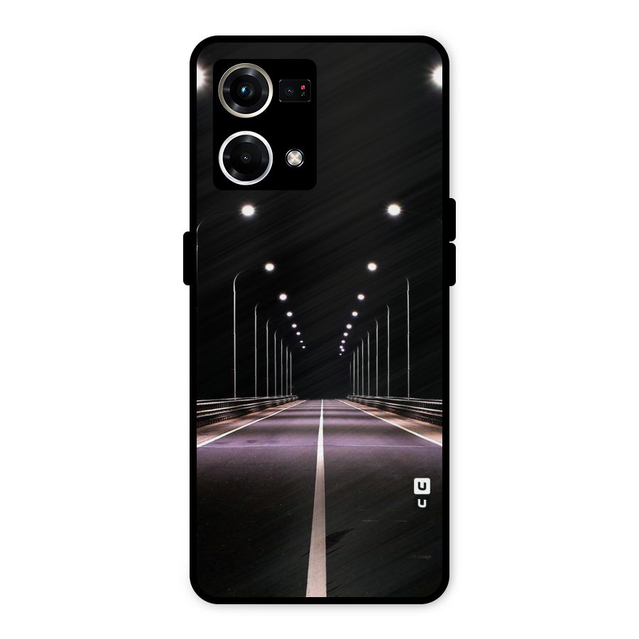 Street Light Metal Back Case for Oppo F21 Pro 4G