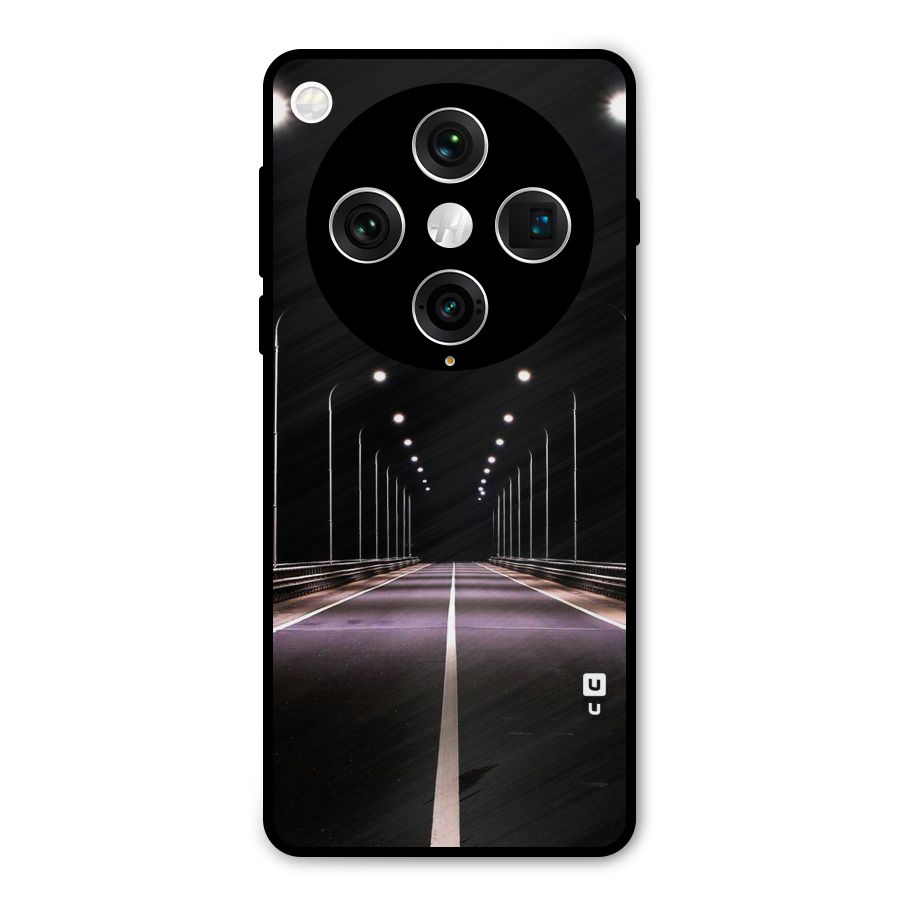 Street Light Metal Back Case for Oppo Find X8 Pro