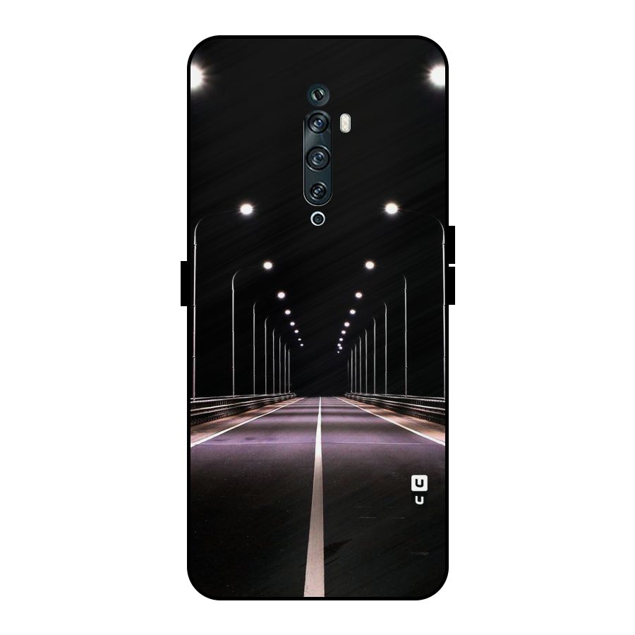 Street Light Metal Back Case for Oppo Reno2 F