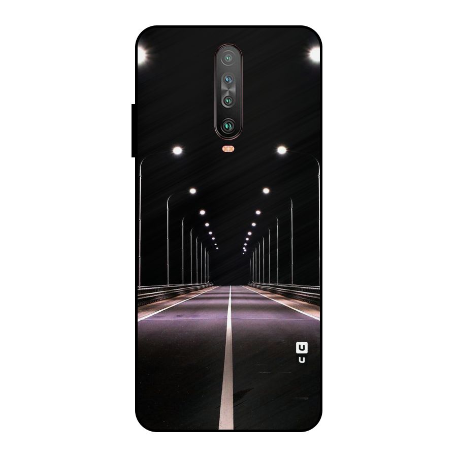 Street Light Metal Back Case for Poco X2