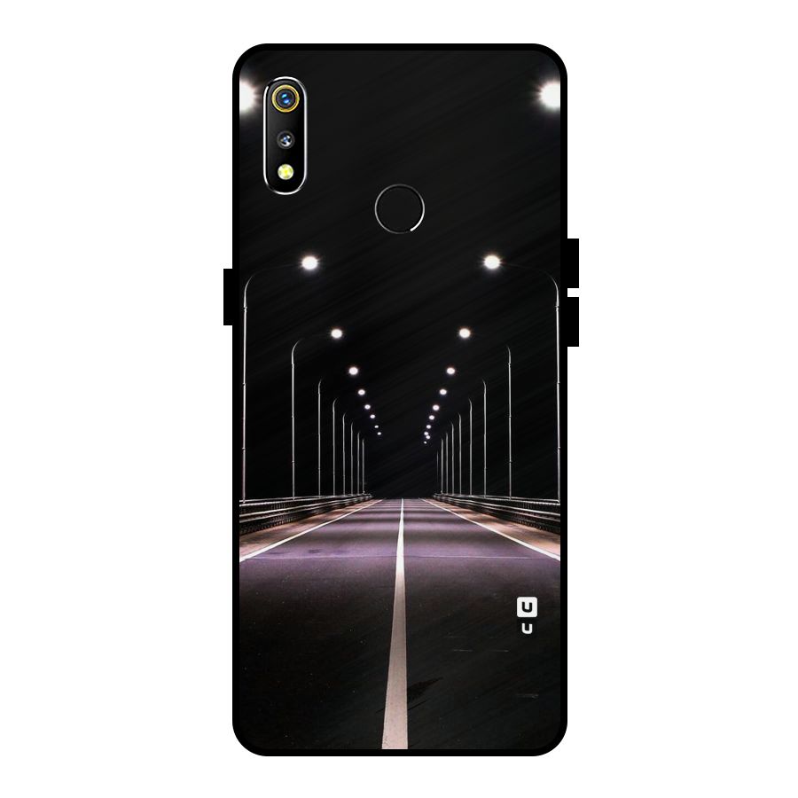 Street Light Metal Back Case for Realme 3i