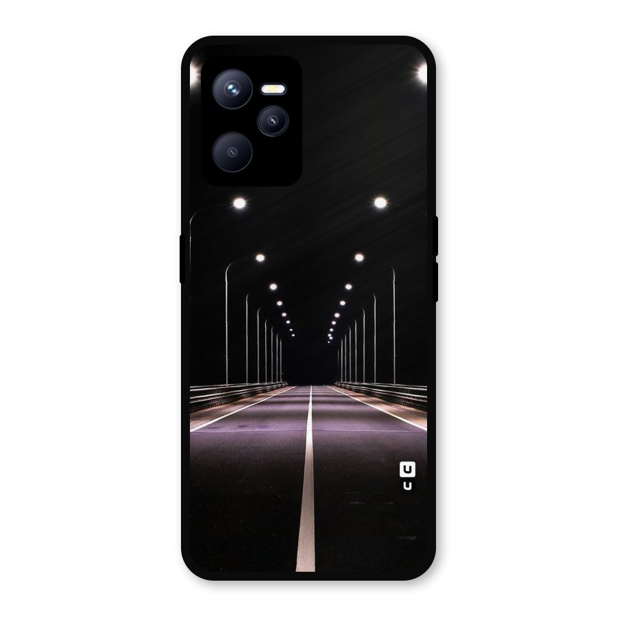 Street Light Metal Back Case for Realme C35