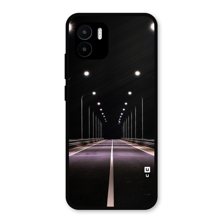 Street Light Metal Back Case for Redmi A2