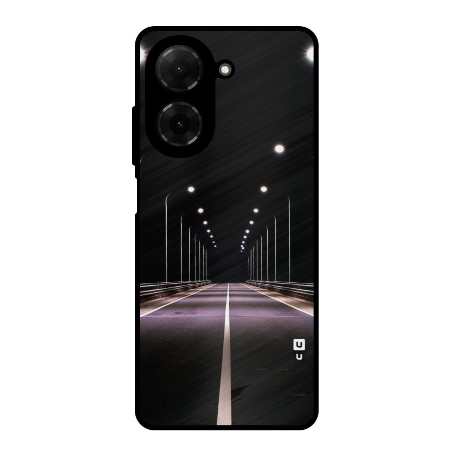 Street Light Metal Back Case for Redmi A5 4G