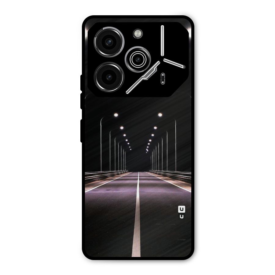 Street Light Metal Back Case for Tecno Pova 6 Pro