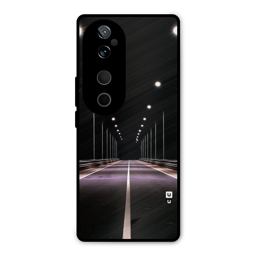 Street Light Metal Back Case for Vivo T3 Ultra