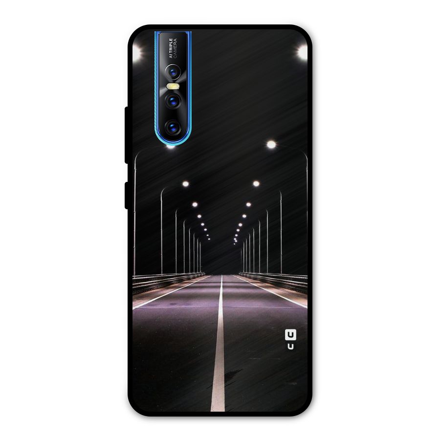 Street Light Metal Back Case for Vivo V15 Pro