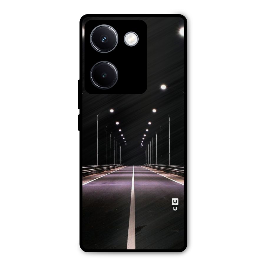 Street Light Metal Back Case for Vivo Y300 Plus