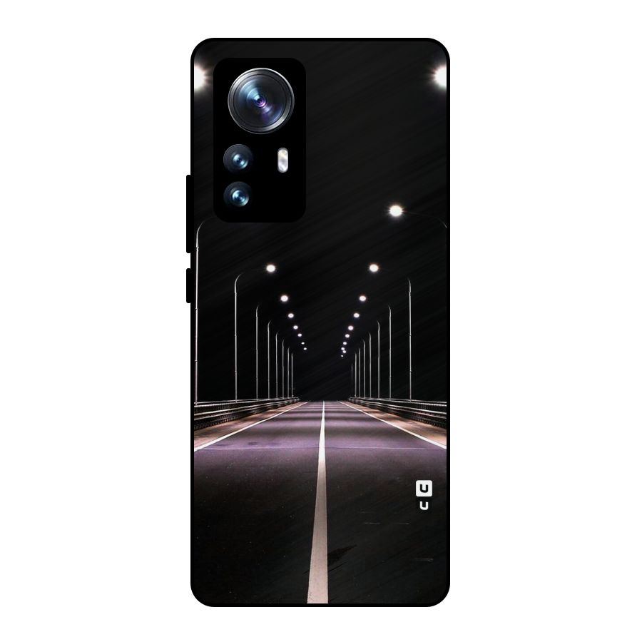 Street Light Metal Back Case for Xiaomi 12 Pro