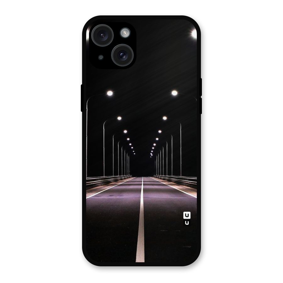 Street Light Metal Back Case for iPhone 15 Plus