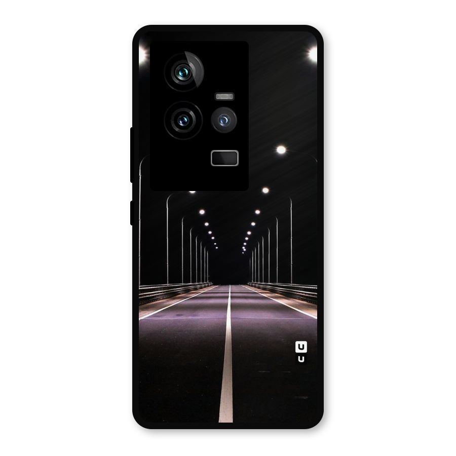 Street Light Metal Back Case for iQOO 11 5G