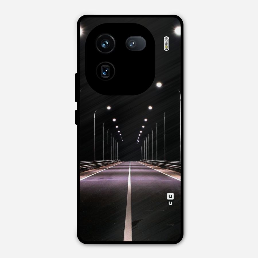 Street Light Metal Back Case for iQOO 12