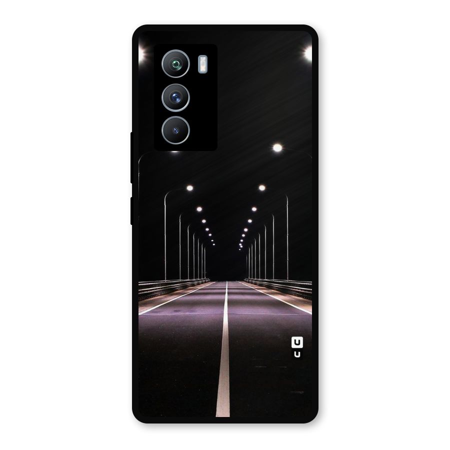 Street Light Metal Back Case for iQOO 9 SE