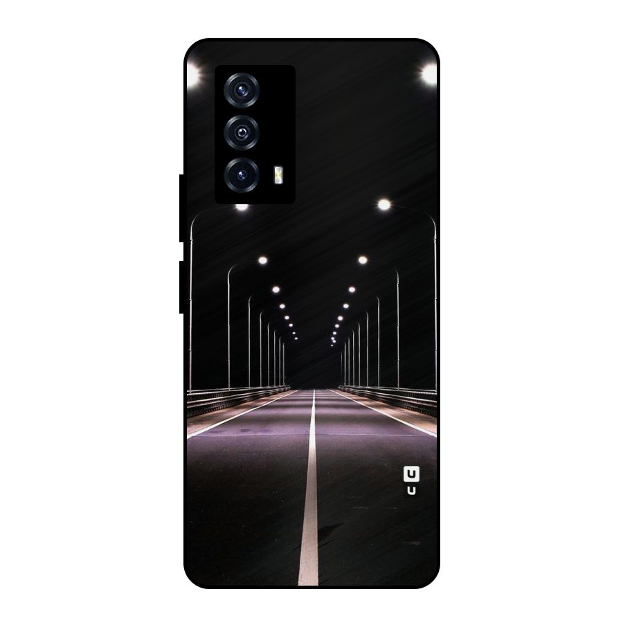 Street Light Metal Back Case for iQOO Z5