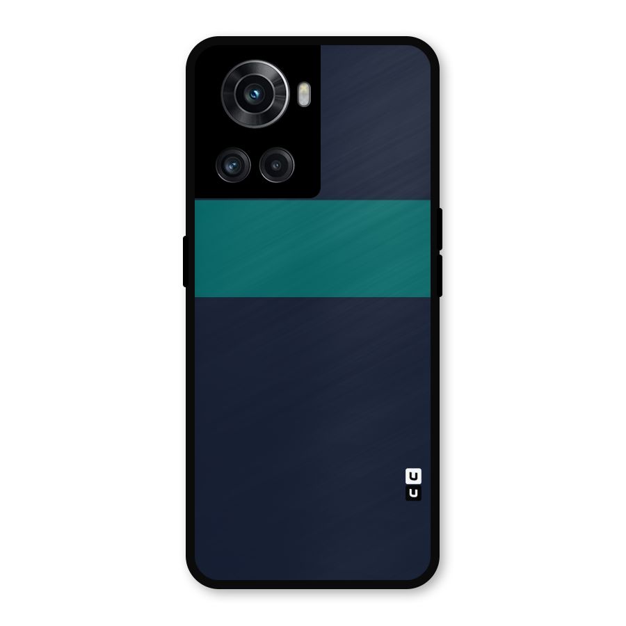 Stripe Block Metal Back Case for OnePlus 10R