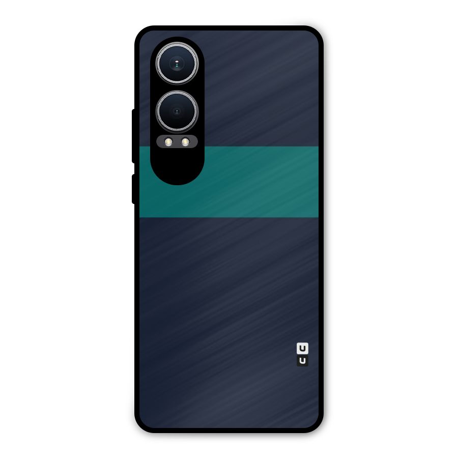 Stripe Block Metal Back Case for OnePlus Nord CE4 Lite