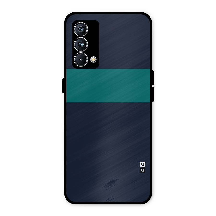 Stripe Block Metal Back Case for Realme GT Master Edition