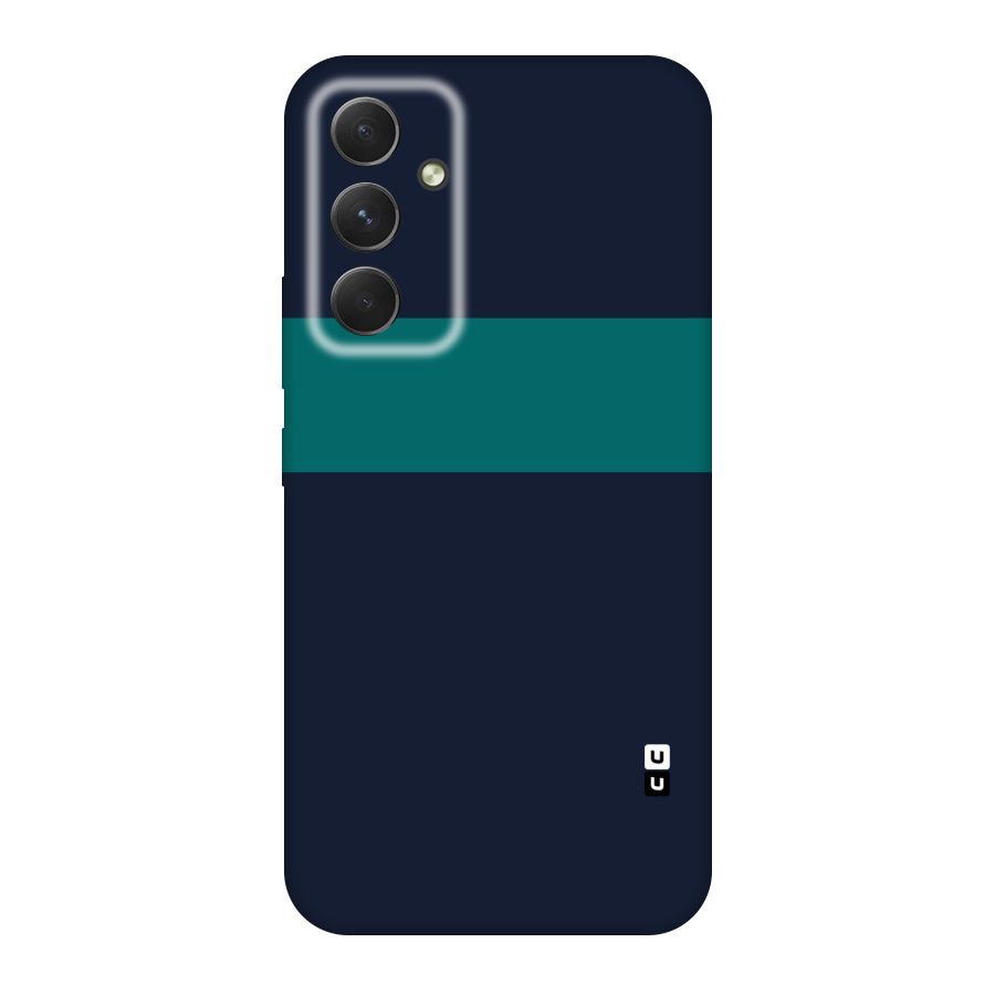 Stripe Block Original Polycarbonate Back Case for Galaxy A54