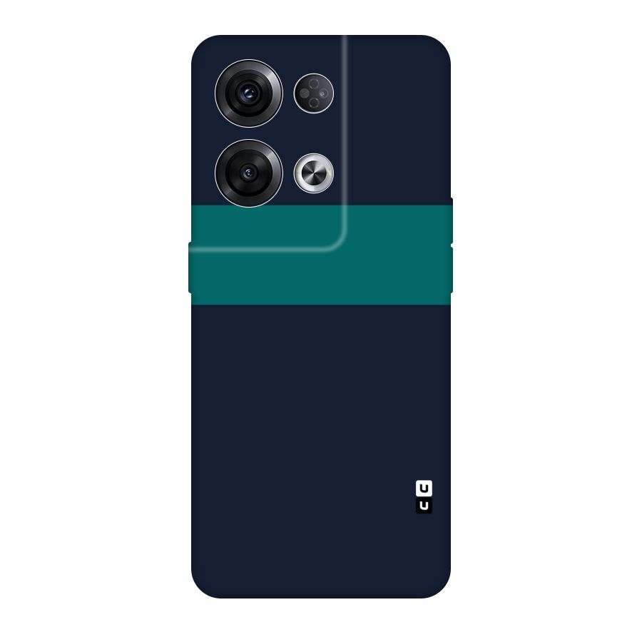 Stripe Block Original Polycarbonate Back Case for Oppo Reno8 Pro 5G