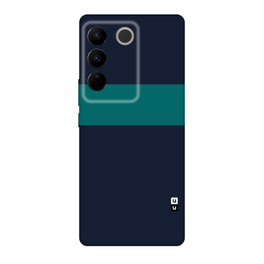 Stripe Block Original Polycarbonate Back Case for Vivo V27