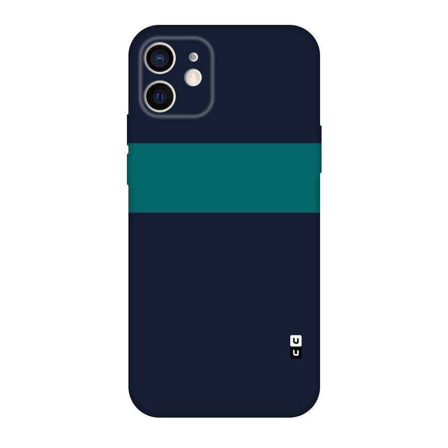 Stripe Block Original Polycarbonate Back Case for iPhone 12