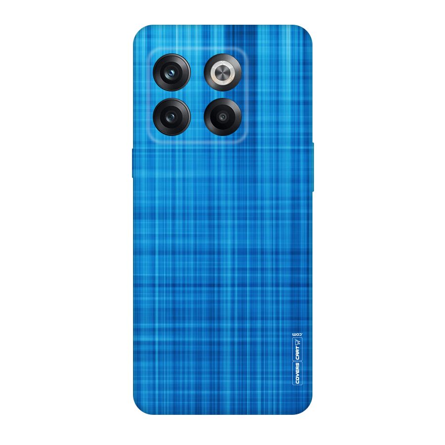 Stripe Blue Abstract Original Polycarbonate Back Case for OnePlus 10T