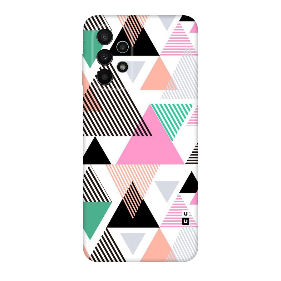 Stripes Abstract Colors Original Polycarbonate Back Case for Galaxy A23