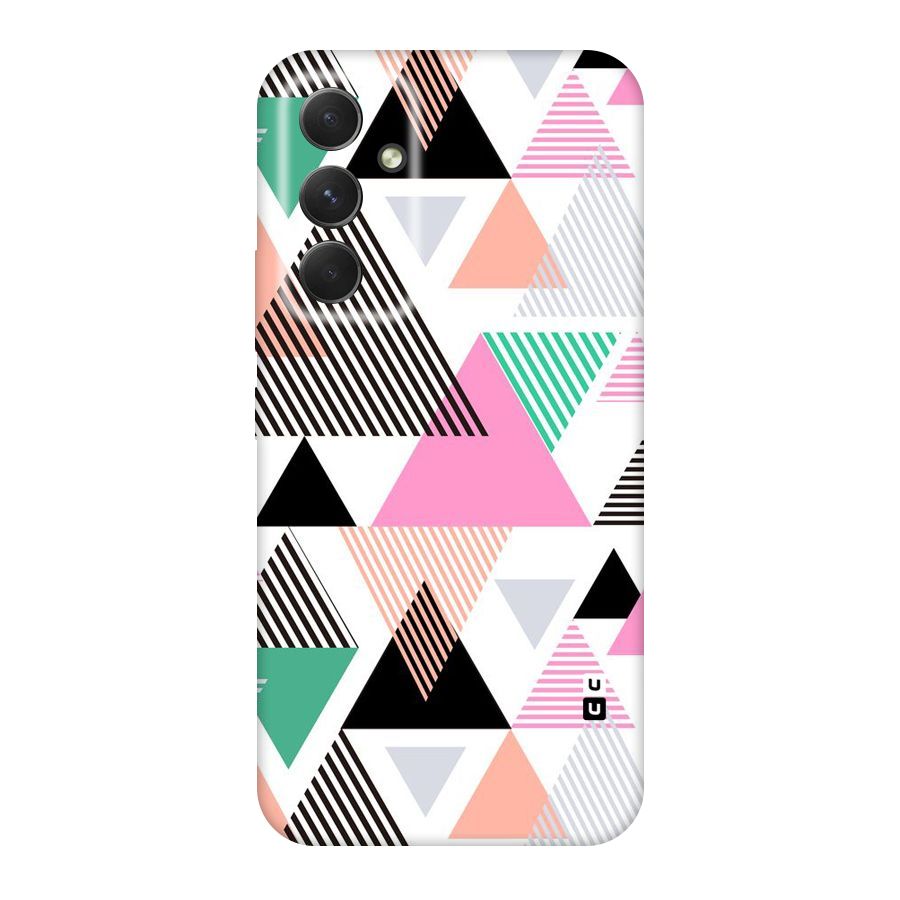 Stripes Abstract Colors Original Polycarbonate Back Case for Galaxy A54