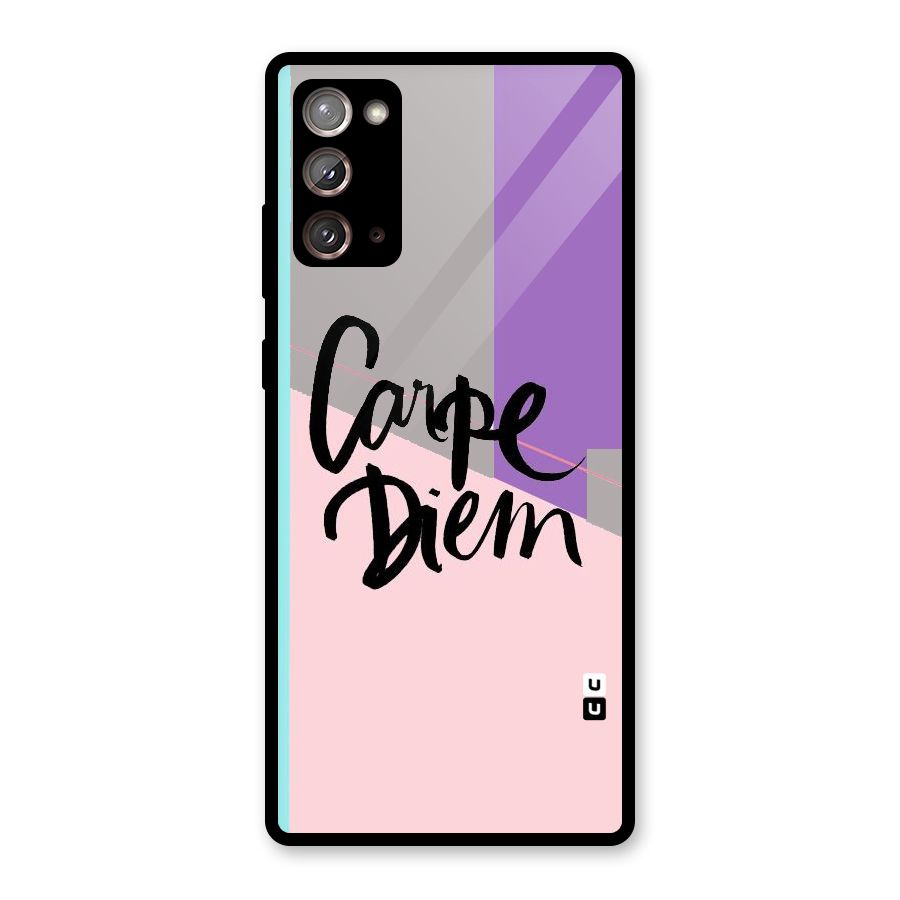 Stripes Black Diem Glass Back Case for Galaxy Note 20