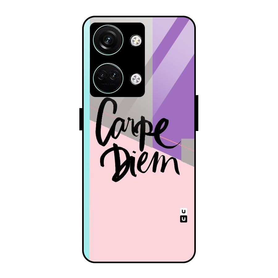 Stripes Black Diem Glass Back Case for Oneplus Nord 3