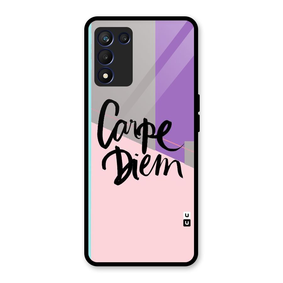 Stripes Black Diem Glass Back Case for Realme 9 5G Speed
