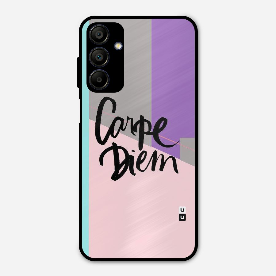 Stripes Black Diem Metal Back Case for Galaxy A15 5G