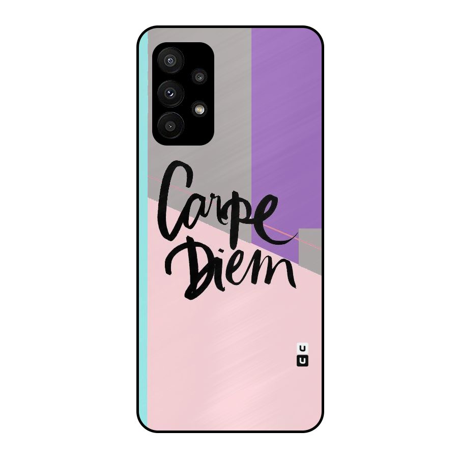 Stripes Black Diem Metal Back Case for Galaxy A23