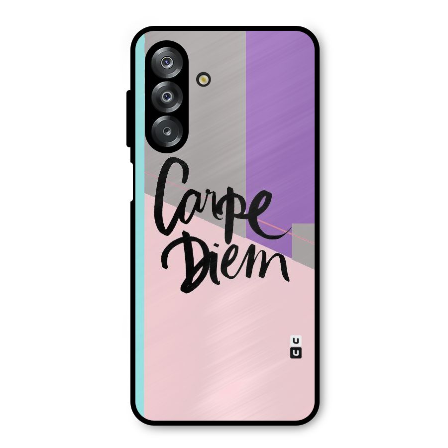 Stripes Black Diem Metal Back Case for Galaxy A26