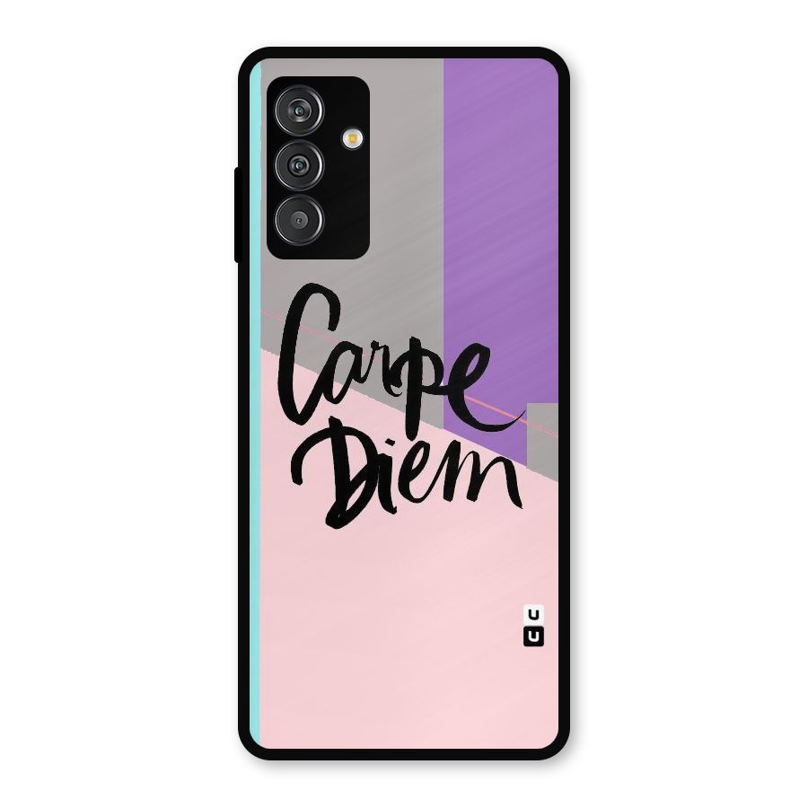 Stripes Black Diem Metal Back Case for Galaxy F13
