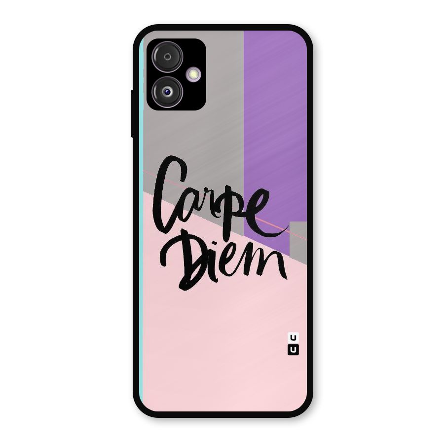 Stripes Black Diem Metal Back Case for Galaxy F14