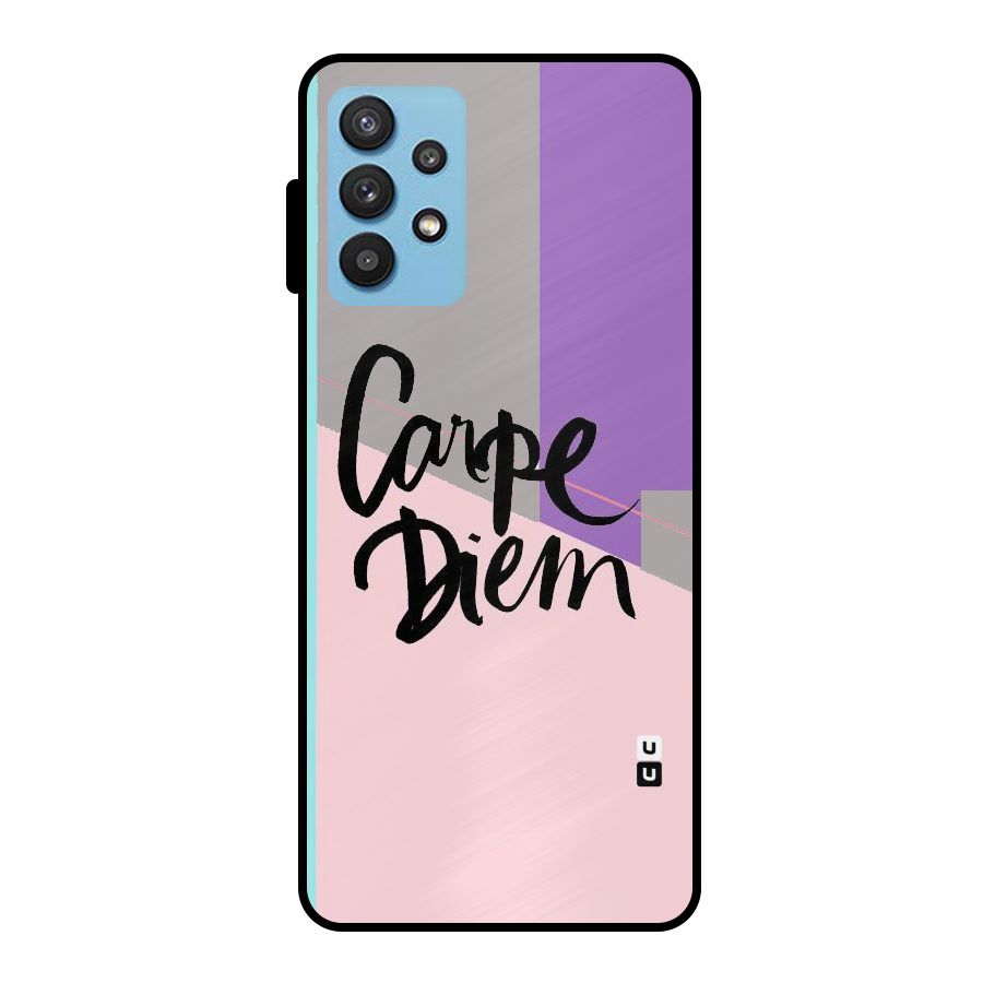 Stripes Black Diem Metal Back Case for Galaxy M32 5G
