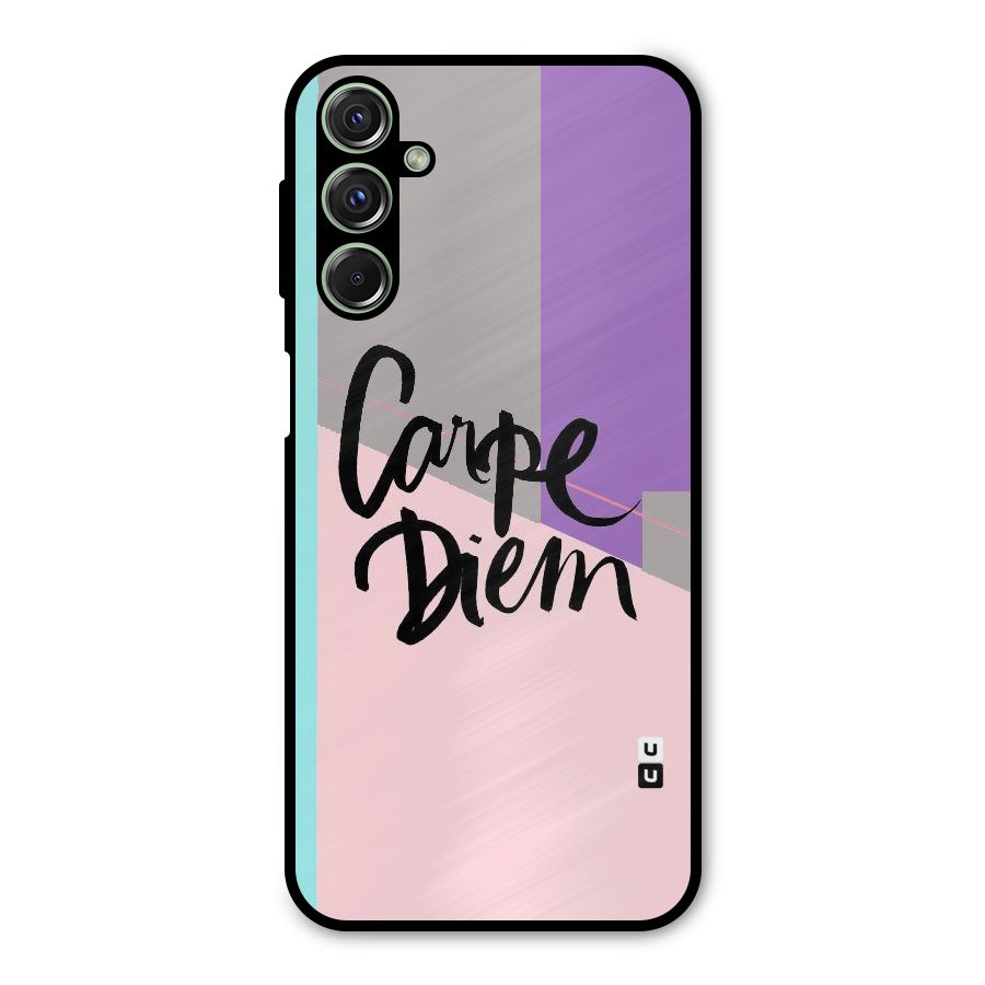 Stripes Black Diem Metal Back Case for Galaxy M34
