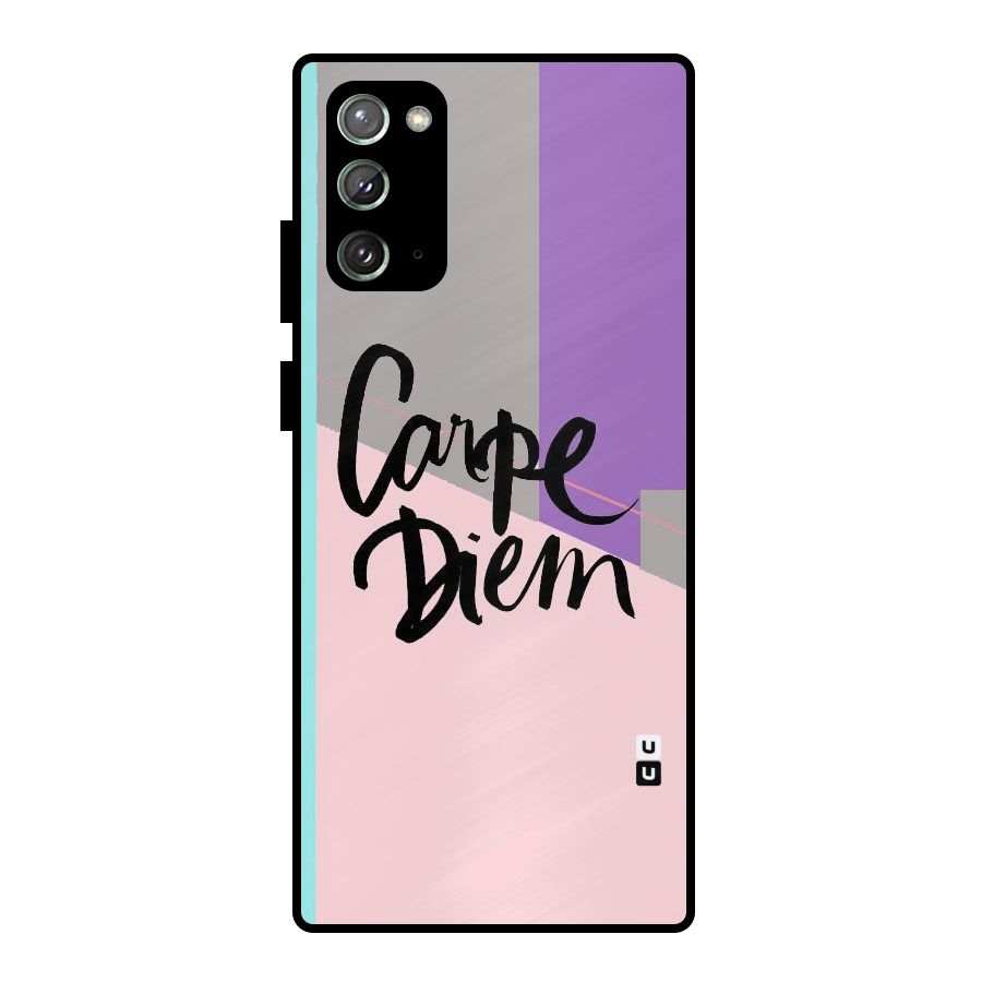 Stripes Black Diem Metal Back Case for Galaxy Note 20