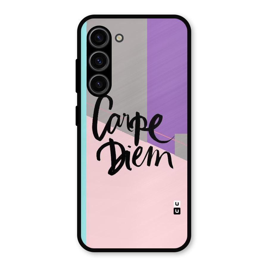 Stripes Black Diem Metal Back Case for Galaxy S23